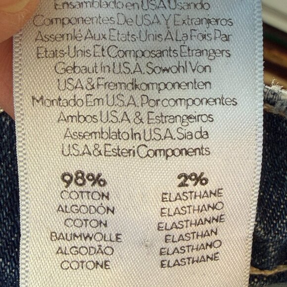 Mother Superior The Tomcat Jeans Button Fly Distressed Size 24 - Picture 14 of 16